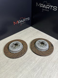 06-10 BMW E60 E63 E64 M5 M6 REAR BRAKES DISCS ROTORS ZIMMERMAN