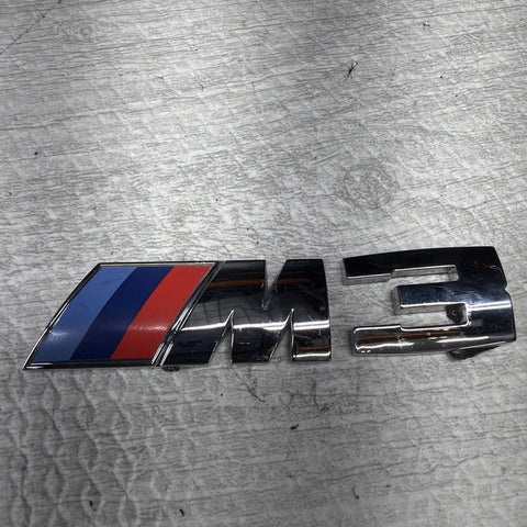 08-13 BMW E90 E92 E93 M3 Trunk EMBLEM LOGO BADGE OEM