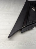 99-03 OEM BMW E39 M5 Rear Left Driver Door Panel  Leather Black *Notes*