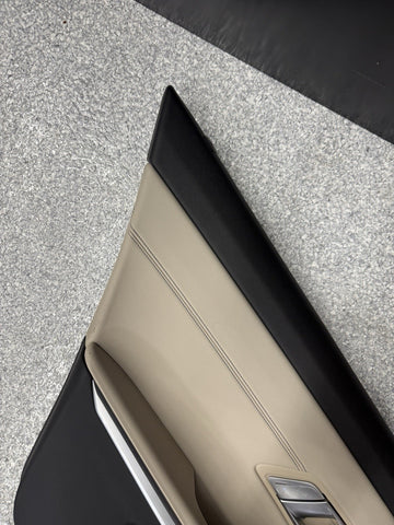 21-26 BMW G20 340 M340 Rear Left Driver Door Card Panel Cover Trim Beige
