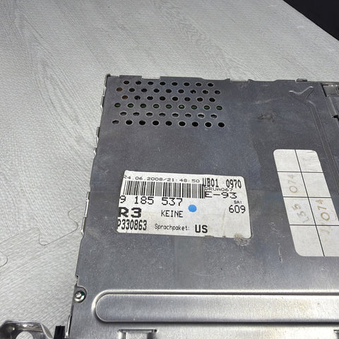 08-10 BMW E90 E92 E93 M3 NAVIGATION GPS CIC HD SATELLITE RADIO CD PLAYER 9185537