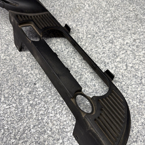 01-06 BMW E46 M3 CONVERTIBLE REAR SEAT ROLLOVER BAR TRIM COVER BLACK 8204279 OEM