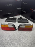 92-99 BMW E36 325 328 M3 Coupe Amber Rear Tail Lights OEM