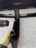 NEW Carbon Fiber V Style Front Bumper Lip 21-26 BMW G80 G82 G83 M3 M4