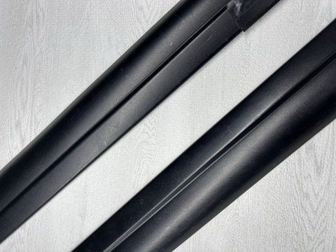 00-06 BMW E46 325 330 M3 COUPE DOOR SILLS BLACK 8239965