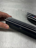 01-06 BMW E46 M3 Left Right Fender Vent Grilles Grills Trims Chrome Genuine OEM