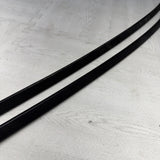 BMW E46 325 330 M3 Roof Rails Moldings Trims Pair Coupe OEM