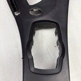 09-13 BMW E93 M3 DCT CIC LEATHER CENTER CONSOLE TRIM CONVERTIBLE *CREASES*