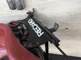 BMW E46 M3 01-06 Recaro Pole Position CS Seats Reupholstered Imola Red  *Notes*