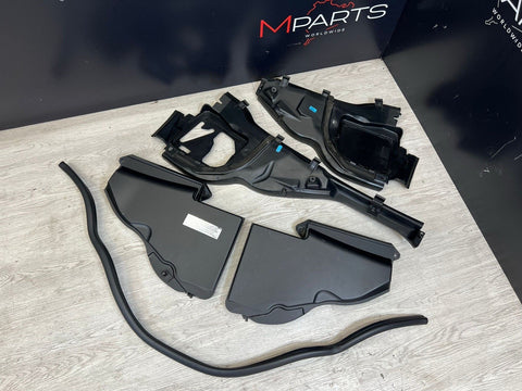 BMW E90 E92 E93 M3 08-13 Front Cabin Micro Filter Housings Covers Set