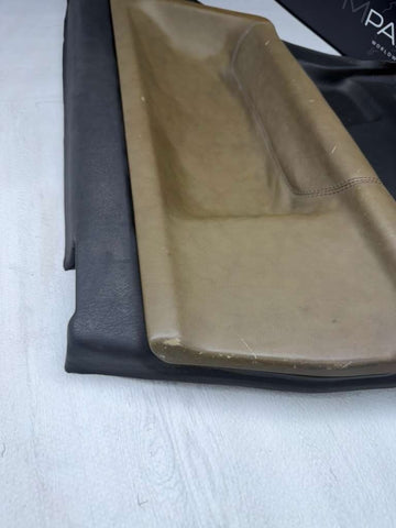 BMW OEM E36 M3 95-99 Right Passenger Rear Magma Leather Door Card Panel 2489025