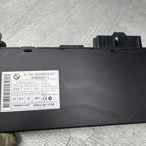 BMW E60 E63 E64 M5 M6 E90 E92 E93 328 M3 Body Control CAS 3 Module 6943814