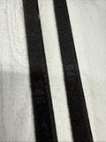 01-06 BMW E46 M3 Coupe Front A Pillar Strips Covers Trims Black Original OEM Set