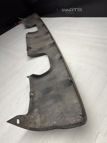 01-06 BMW E46 M3 Rear Bumper Lower Lip Diffuser Trim Panel OEM Jet Black