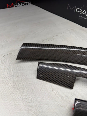 BMW E46 M3 01-06 Carbon Fiber Interior Trim Dashboard Dash Board Set *Notes*