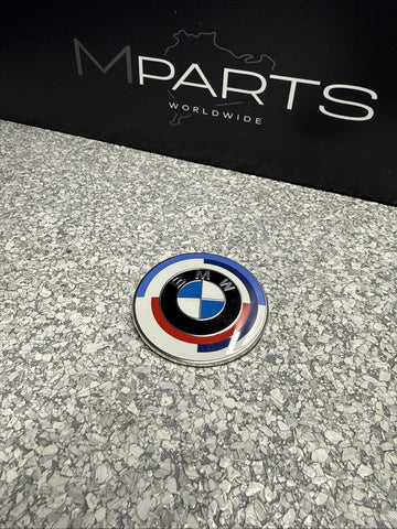 OEM BMW Anniversary 50 Years Hood Logo Badge G80 G82 G83 G87 M2 M3 M4 7886545