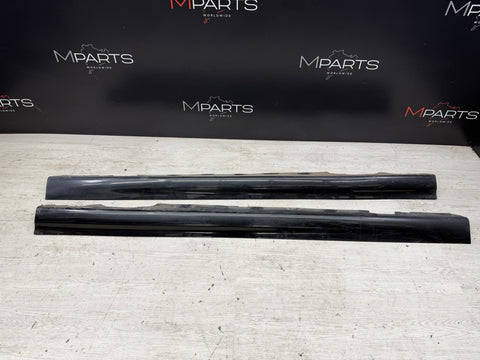 01-06 BMW E46 M3 Rocker Panel Side Skirts OEM Jet Black