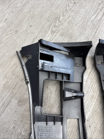 01-06 BMW E46 M3 FRONT BUMPER COVER GUARDS BRACKETS 2695247