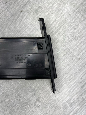 06-13 BMW E90 E92 328 335 M3 Right Passenger Cup Holder Cupholder Black OEM