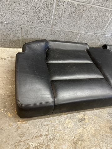 94-99 BMW E36 M3 Coupe Rear Back Seats Vaders Black Leather Bench