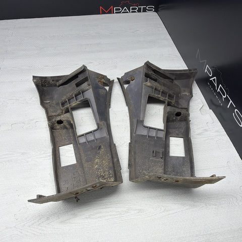 01-06 BMW E46 M3 FRONT BUMPER COVER GUARDS BRACKETS 2695247