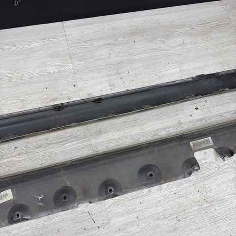 01-06 BMW E46 M3 Rocker Panel Side Skirts OEM Phoenix Yellow  *Notes*