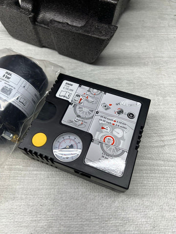 01-06 BMW E46 M3 Emergency Tire Kit Air Compressor Inflating Run Flat Pump