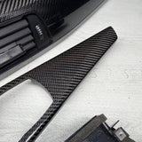 15-20 BMW F80 M3 F82 M4 Carbon Fiber Interior Dash Dashboard Trim Set OEM