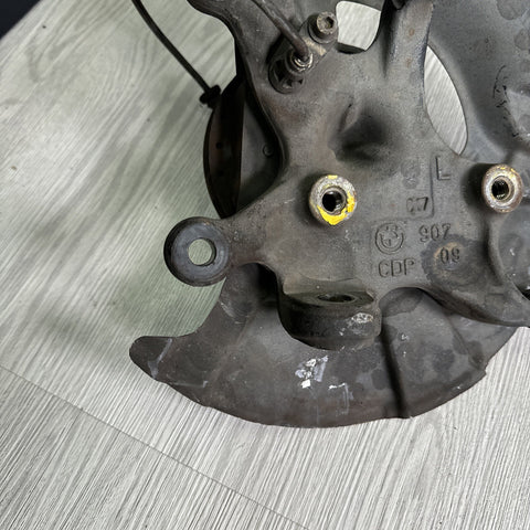 BMW Z3M E36 M3 S52 S54 LEFT FRONT SPINDLE HUB ASSEMBLY 31212227907
