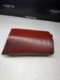 BMW E46 M3 01-06 Rear Seat Back Cushion Imola Red Leather Backrest Convertible
