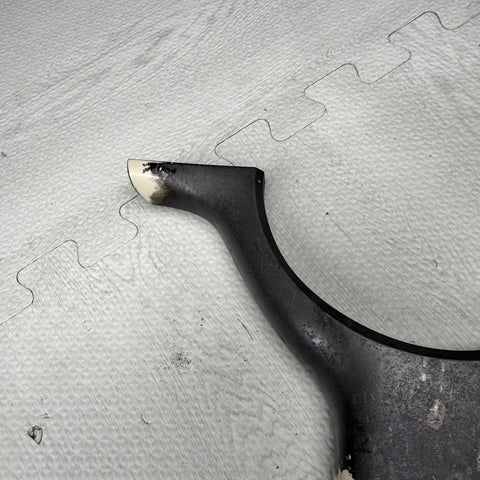 OEM 01-06 BMW E46 M3 Lower Steering Wheel Trim Cover Plate Titan Shadow Grey