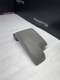 01-06 BMW E46 M3 Center Console Top Armrest Arm Rest Dove Grey Leather