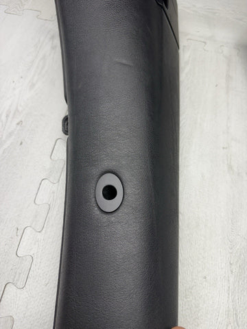 BMW 01-06 E46 325 330 M3 OEM Convertible Rear Top Lateral Trims Panels Black