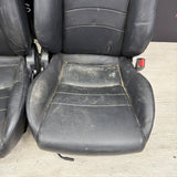 Honda S2k S2000 Interior Front Heated Seats Black Passenger Driver (Bent Rail)