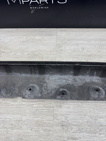 BMW 01-06 E46 M3 Rocker Panel Side Skirt Left Driver Carbon Black 51717890011