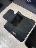 Used Genuine 2006-2010 BMW E63 E64 Carpets Floor Mats Black Front Only
