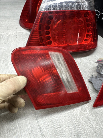 01-06 BMW E46 325 330 M3 Convertible Rear LED Tail Lights Set OEM *Notes*