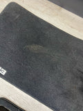 Genuine 01-06 BMW E46 M3 Convertible Carpets Floor Mats Black Front