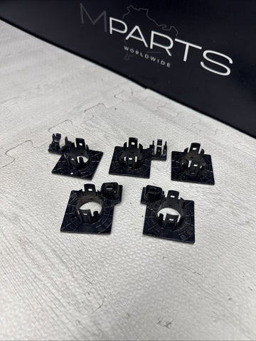 (6) BMW 5 Series G30 LCi 21-23 Front Parking Sensor Mount Bumper Bracket PDC OEM