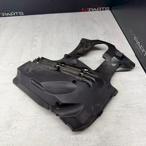 09-15 BMW 1/3 X1 N55 Rear Engine Motor Ignition Covering Insulation OEM 7593833