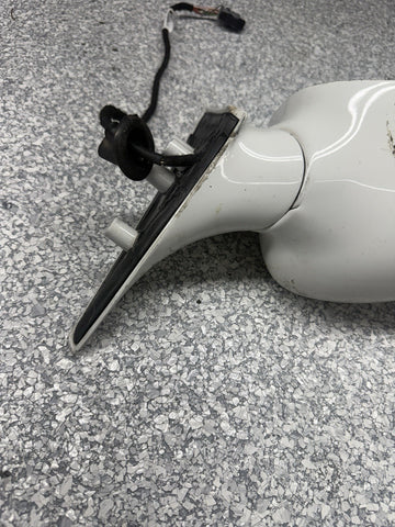 01-06 OEM BMW E46 M3 Right Passenger Side Door Mirror Alpine White *Notes*