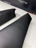 BMW E46 01-05 325ci 330ci M3 Coupe Rear Side Seat Bolsters Black