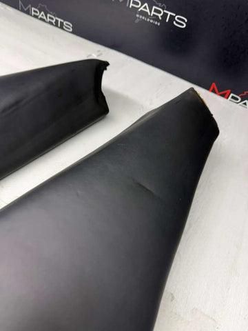 BMW E46 01-05 325ci 330ci M3 Coupe Rear Side Seat Bolsters Black