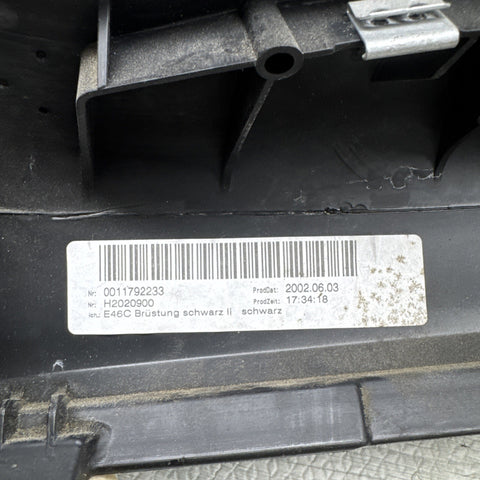 01-06 BMW E46 M3 Convertible Rear Quarter Panel Trim Left Driver *Notes*