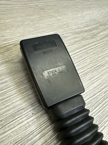 01-06 BMW E46 3-Series M3 Right Passenger Lower SeatBelt Buckle Tensioner