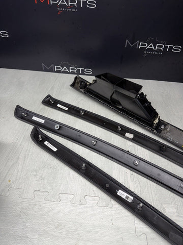 08-13 BMW E92 E93 M3 Interior Trim Set Carbon Leather OEM Genuine *Notes*