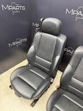 01-06 BMW E46 M3 Convertible Interior Front Non Heated Seats Black *Notes*