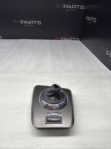 01-06 BMW E46 M3 Center Dome SMG Shift Plate Titan Shadow Grey