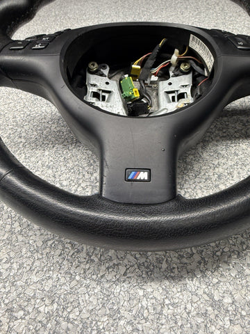 BMW Steering Wheel 01-06 E46 M3 Stock MANUAL 32342282020 GRADE A