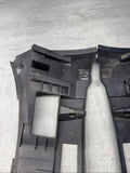 01-06 BMW E46 M3 LEFT RIGHT DRIVER FRONT BUMPER COVER GUARD BRACKET PAIR 2695247